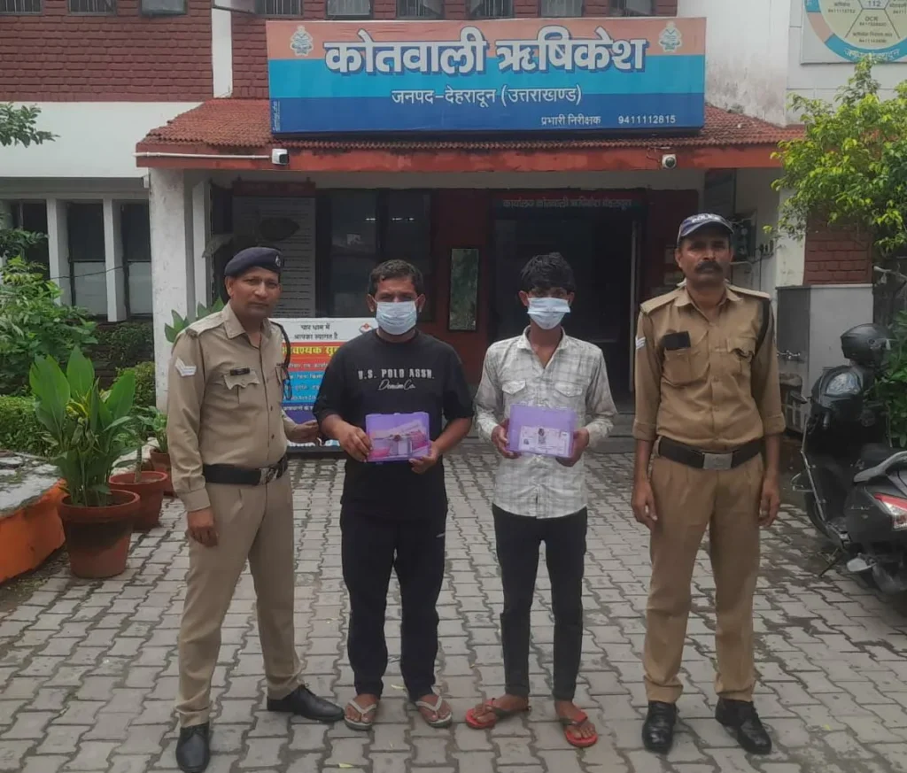 ‘ऑपरेशन प्रहार’ का असर: ऋषिकेश में दो बड़ी चोरी का खुलासा, CCTV की मदद से दो आरोपी दबोचे