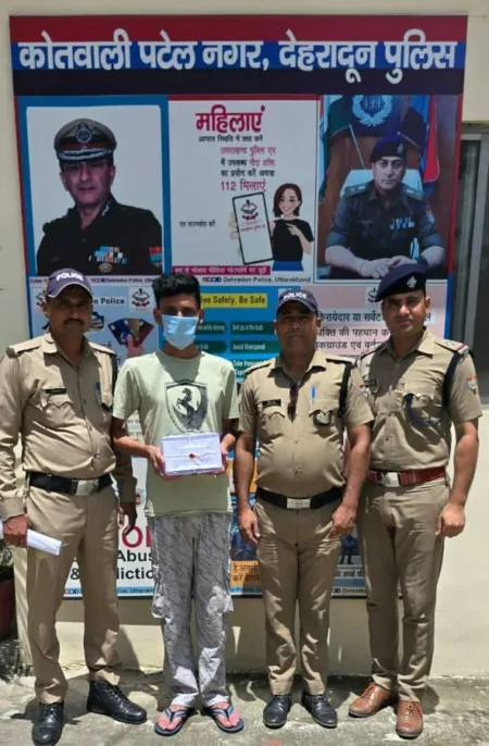 देहरादून: कैफे के बाहर फायरिंग मामले का खुलासा, मुख्य आरोपी गिरफ्तार; पिस्टल और कारतूस बरामद